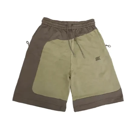 Kroen Asym Shorts Khaki Green