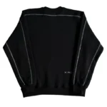 Kroen Featherlock Crew Neck Black (2)