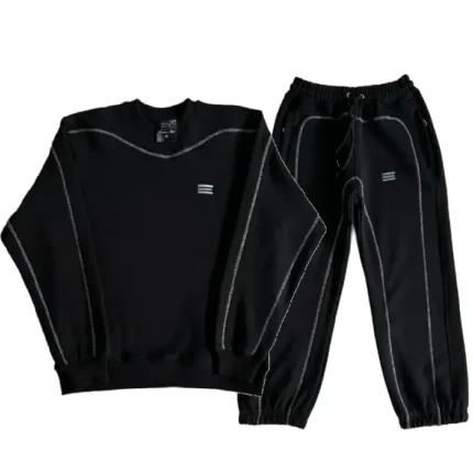 Kroen Featherlock Tracksuit Black (3)